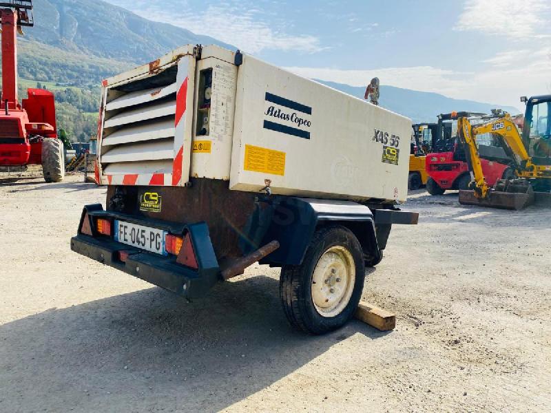 ATLAS COPCO XAS 56 Compresseur d'air sur roues_4