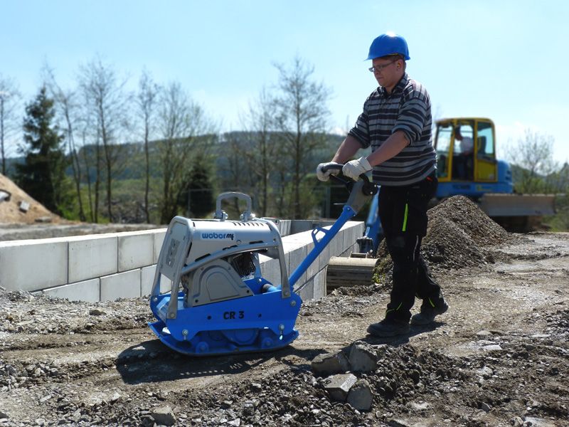 Compacteurs réversibles CR 3 avec options d’élargisseurs et chariot