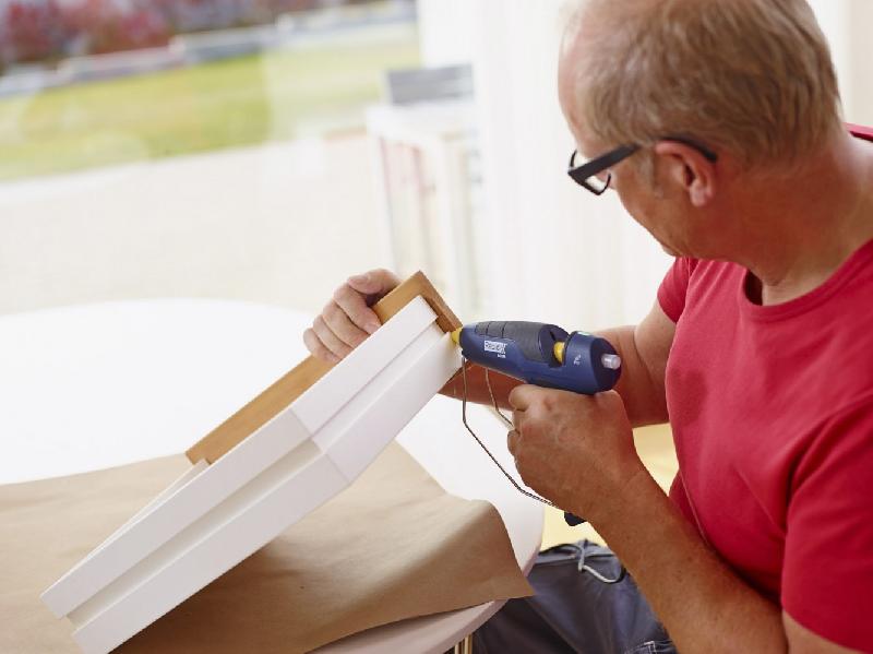 Pistolet à colle filaire RAPID - 12 mm, haut débit, 600 g/h, puissance 350W_4