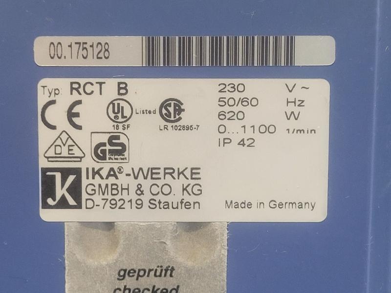 Agitateur magnétique avec plaque chauffante RCT Basic_4