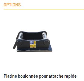 Dent de déroctage durable en acier à haute résistance