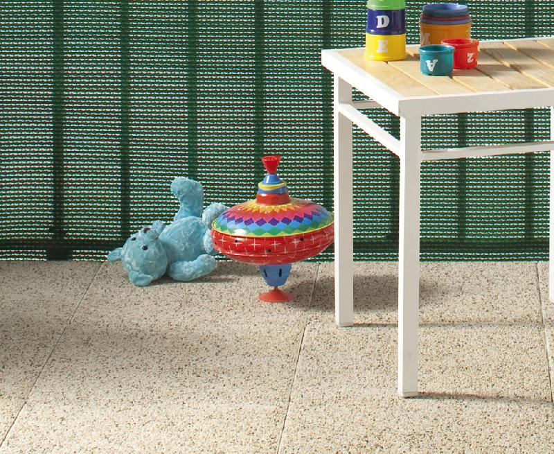 Brise-vue plastique vert 85% occultant - Trionet - 1,2 x 5 m_4