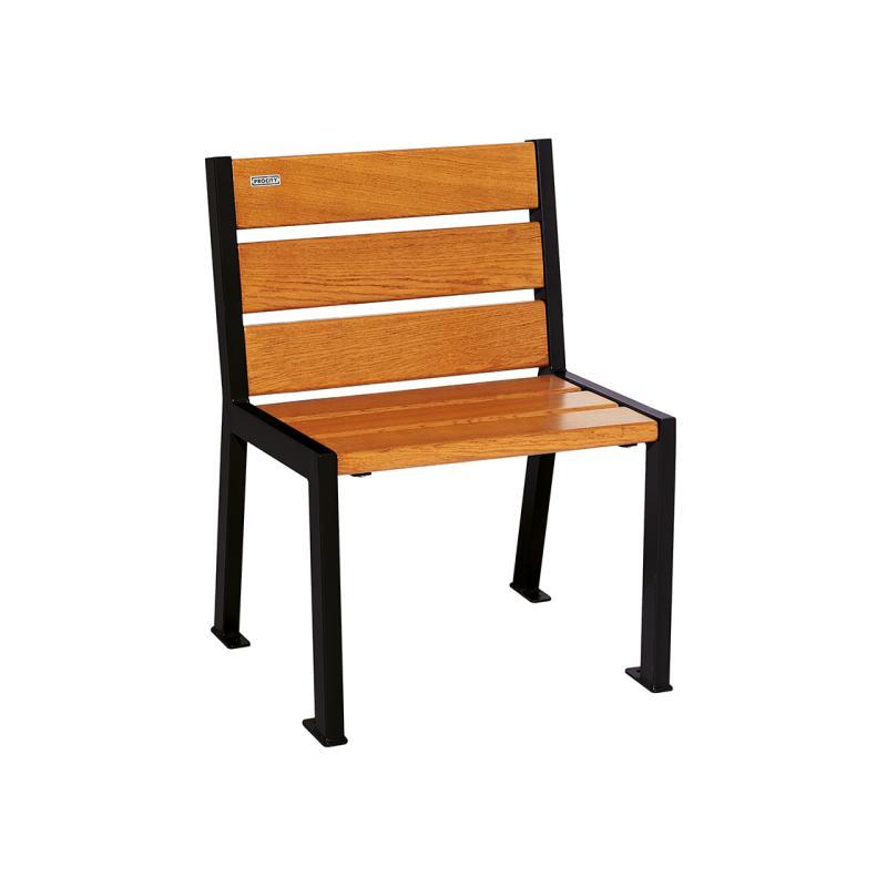 Fauteuil Acier et Bois Silaos 5 ou 6 lames_4