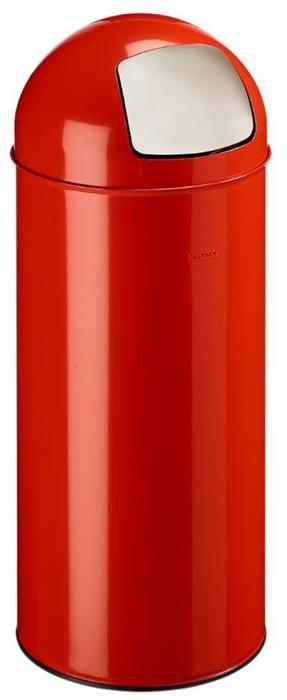 Poubelle Couvercle Push 45L - Acier Poudré anti-UV ou Inox - Fabrication française_4