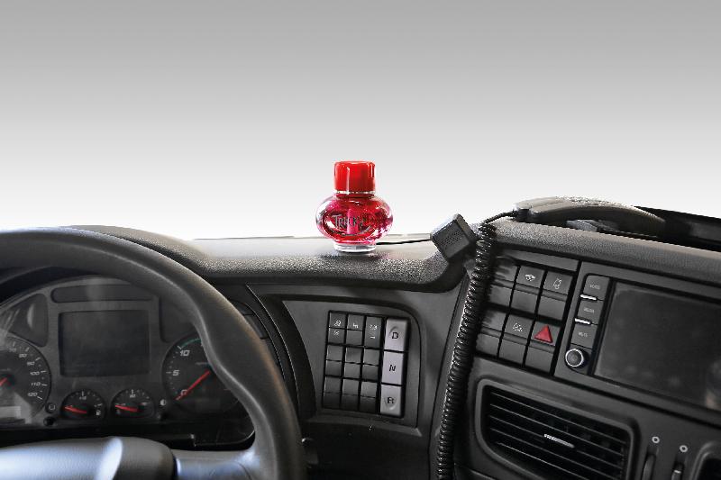 LAMPA - Base lumineuse LED rouge 10-30V pour désodorisant Trucky - câble 1,5m - Compatible avec références 936475 à 936478_4