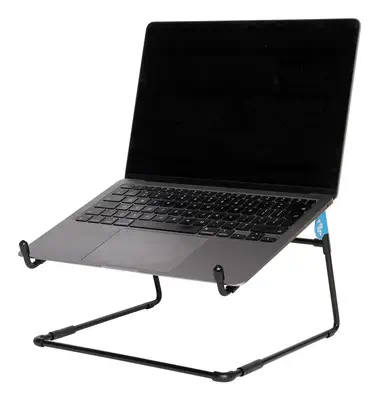 Support pour ordinateur portable R-Go Steel Office, adapté pour 10-22 pouces, noir_4