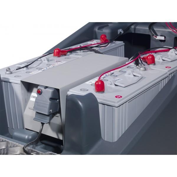 Autolaveuse autoportée à batterie Numatic TRO 650G - réservoirs 120L et brosses 330mm_4
