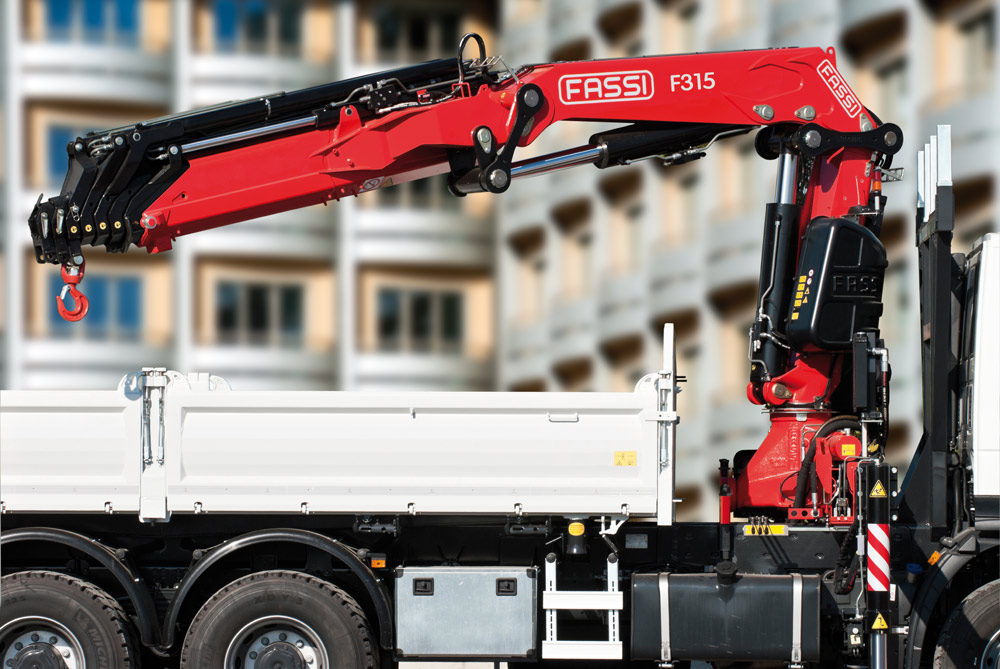 Grue auxiliaire fassi f315a edynamic