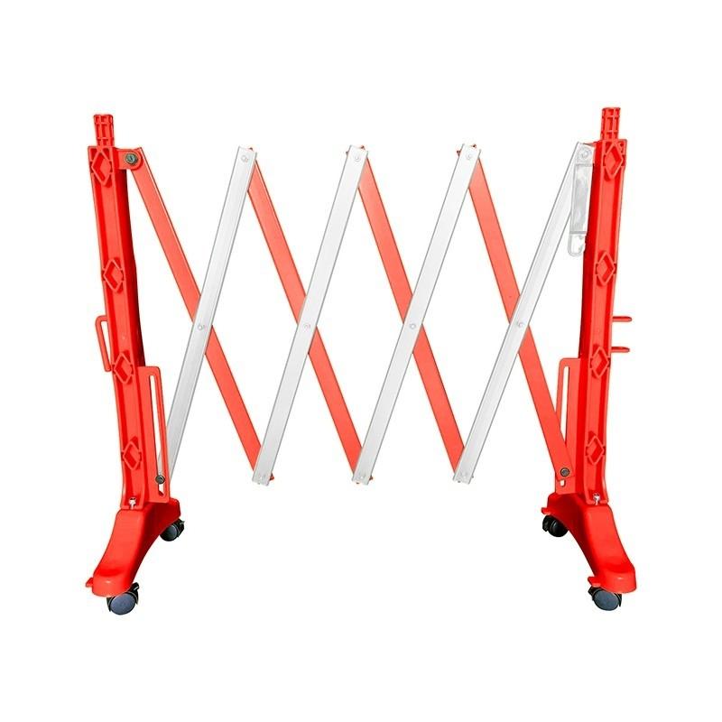 Barrière de sécurité extensible 2m - Rouge / Blanc_4