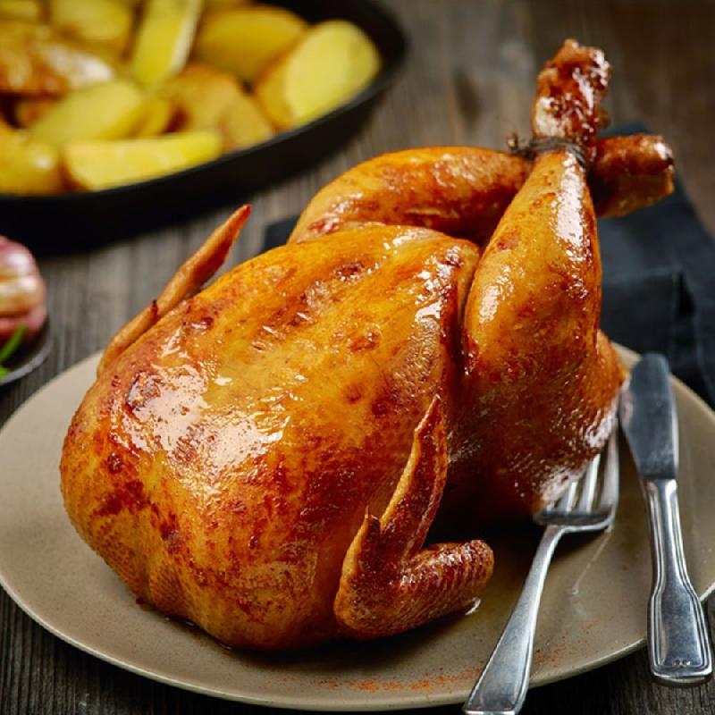 Rôtissoire électrique-vitrocéramique premium avec 6 broches pour 36 poulets - triphasé 400 volts_4