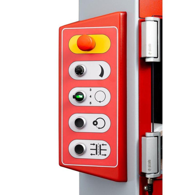 Banderoleuse horizontale manuelle WRAPPY M - contrôle manuel pour une palettisation précise, dimensions variables et vitesse de rotation 40-120 tours/mn_4