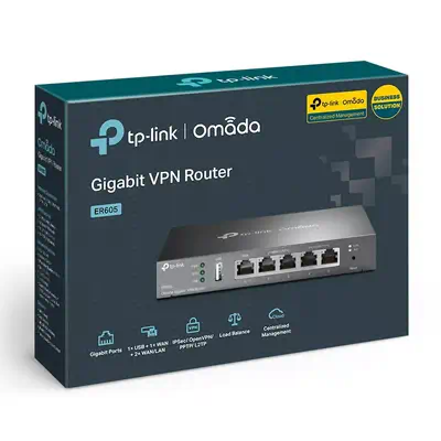TP-Link Omada ER605 Routeur connecté Gigabit Ethernet Noir_4
