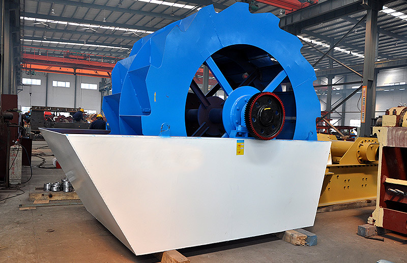 Laveur du sable à roue de 30 tph à 60 tph_4