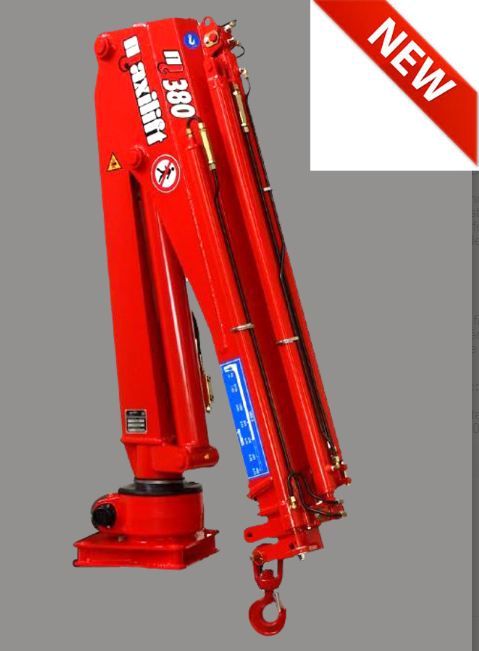 ML 380.4 MRRC Grue auxiliaire - Maxilift - Longueur de flèche standard 5.79 m - Capacité de levage 37 kNm - Radiocommande proportionnelle multifonction_4