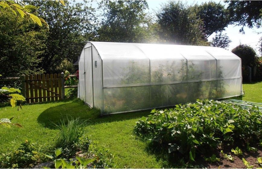 Serre tunnel pied droit pour une meilleure optimisation d'accès aux cultures  - 4 SAISONS_4