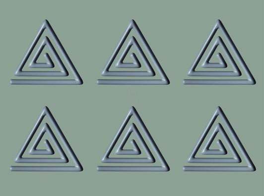 Triangolo - Moule en silicone Gourmand Pavoni Italia - 6 empreintes_4