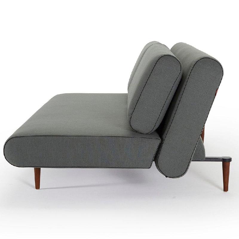 Canapé lit design Innovation Living Unfurl Lounger convertible 200x140 cm - Tissu Elegance Green_4