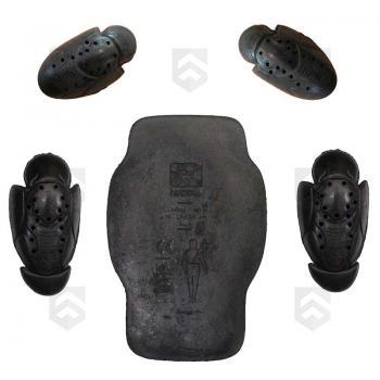 Blouson d’été coqué avec protections homologuées CE amovibles