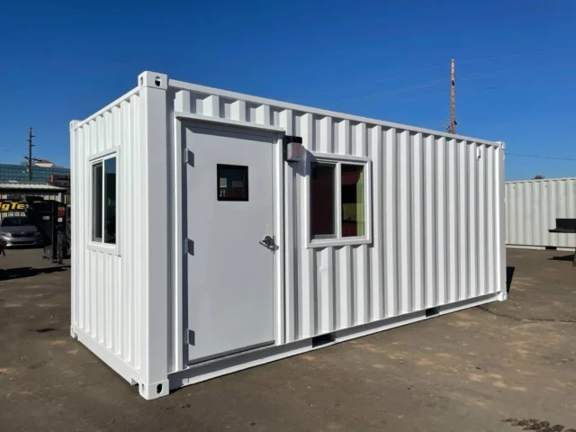 Conteneur Maritime 20 Pieds - Bureau Neuf : une unité Modulaire Portable Professionnelle_4