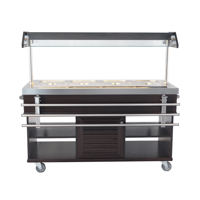 Buffet réfrigerée gn 4/1 l1500mm 7078.0010 COMBISTEEL_4