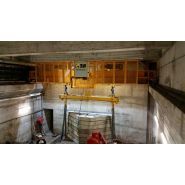 Système de levage bipoutre pour charges moyennes et grandes