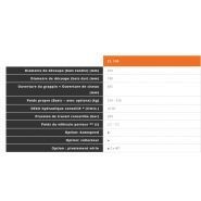 CL 190 - Tête d'abattage Westtech - Diamètre de découpe 250 mm - Acier Hardox ultra-robuste_5