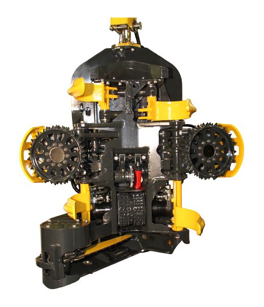 Ponsse H7 HD avec trois rouleaux d'alimentation pour une traction améliorée