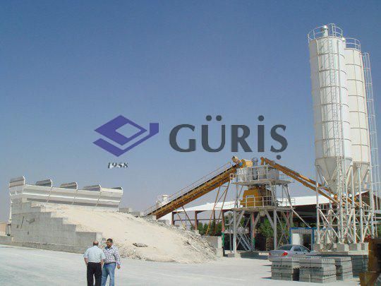 Centrale à béton mobile Gmp 60 - Guris - capacité 60 m3/h - mélangeur 1.0 m3_0