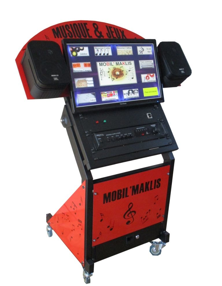 Mobil’Maklis - borne musicale - EKI - HiFi (2 x 75 W) - animation pour EHPAD et résidences seniors_4