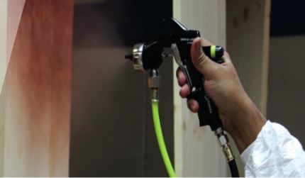 M22 p wbe hpa airspray pistolet de peinture manuel - sames kremlin - 6 bar_4