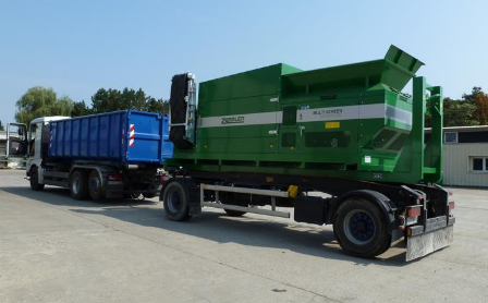 Zemmler MS 3200 pour séparation des matériaux en trois fractions