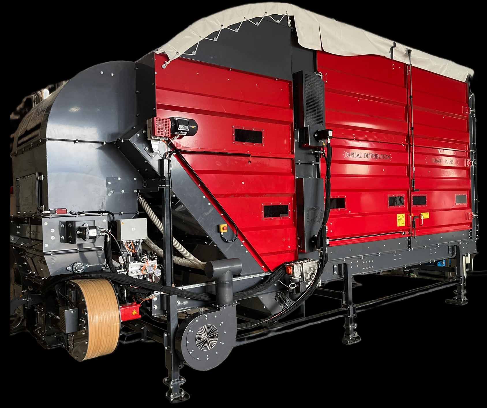 CLEAN-PULSE - Système de paillage automatisé et robotisé pour élevages avec transport pneumatique jusqu’à 250m_4