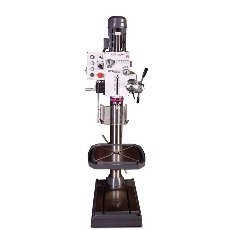 Perceuse à colonne Optimum DH 40GP - Universelle, 12 vitesses, tête et table inclinables_4