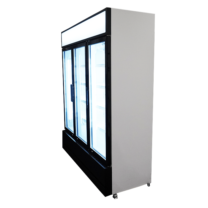 Réfrigérateur 3 portes en verre fcu-1200 l1600 7455.2110 COMBISTEEL_4