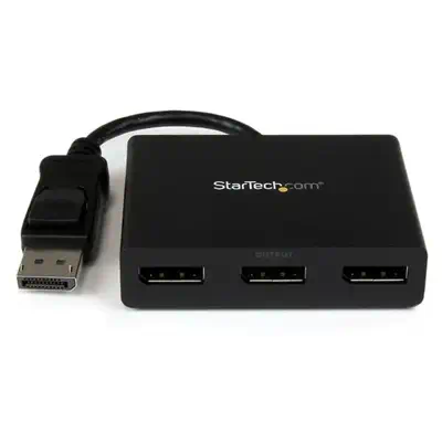 Répartiteur DisplayPort 1.2 à  3 ports, Adaptateur Multi-Moniteur DisplayPort vers 3x DP, Hub MST Dou_4