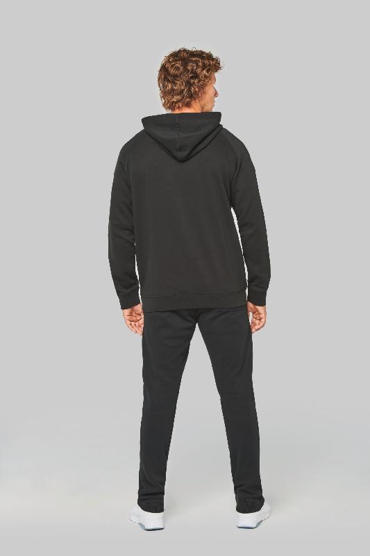 Veste zippée à capuche unisexe - Réf: PA383 - Molleton gratté - Polyester/coton - Marque PROACT_4