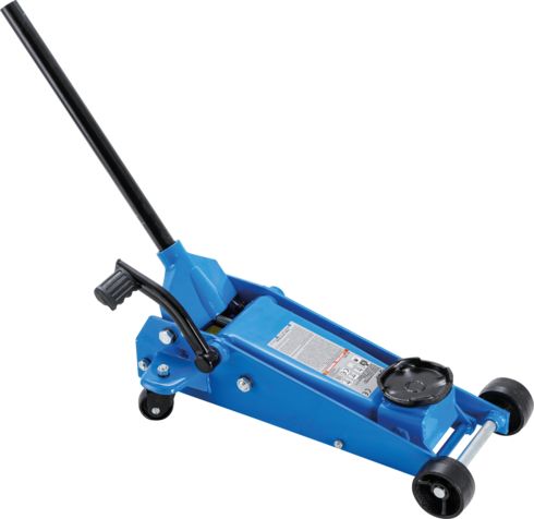 Cric rouleur BGS Technic 9251 - capacité 3 t - levage rapide avec pédale séparée_4