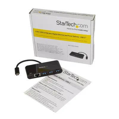 StarTech Hub USB 3.0 3 Ports avec Gigabit Ethernet et_4