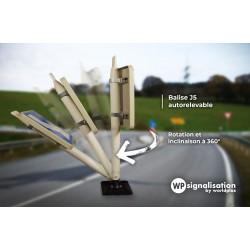 Balise J5 autorelevable (kit complet) - Made in France - Rétroréfléchissant classe 2_4