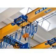 Monopoutre pont roulant standard - OMIS - capacités jusqu'à 10 tonnes et portées jusqu'à 25 mètres_4