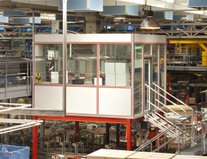 Plate-forme de bureau modulable - économique - pour atelier, usine ou entrepôt_4