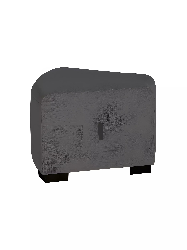 Pouf angulaire 1 place gris anthracite_4