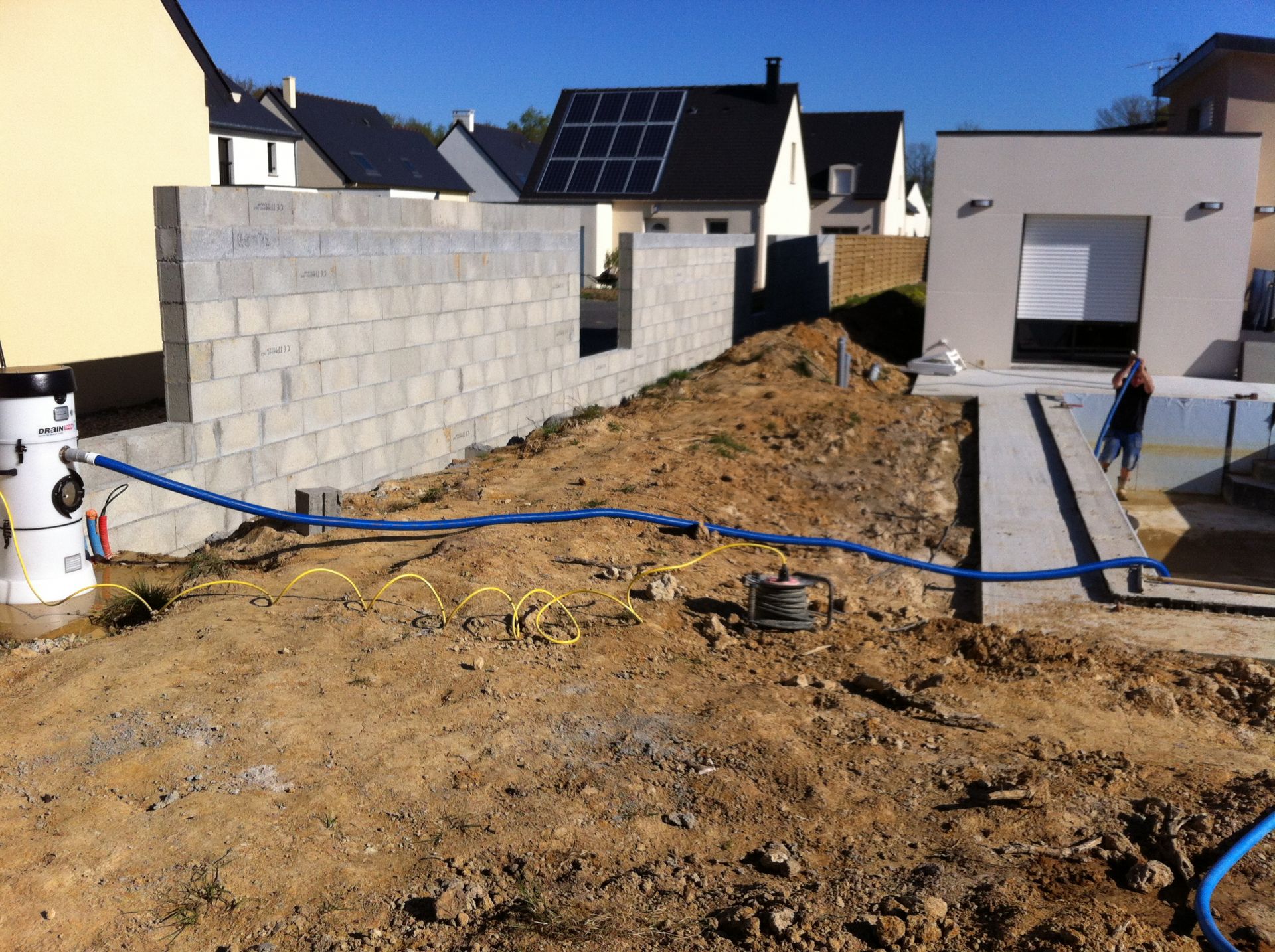 Aspirateur à eau et boues à vidange automatique - DF2P56 Gamme PRO - Pisciniste et nettoyage après sinistre_4