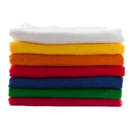 Serviette de sport en microfibre - avec pochette - 185 gr/m² - couleur blanche_4