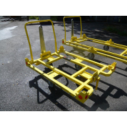 Remorque industrielle avec base roulante - Capacité 1T - MILOCO 3413_4