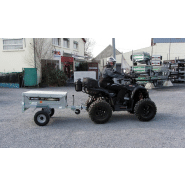 Remorque homologuée pour petits chargements jusqu'à 350 kg