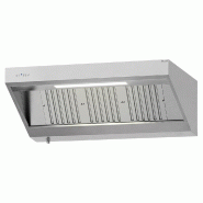 Hotte murale inox 1m60 avec moteur, régulateur, filtre et éclairage | Profondeur 700 mm_4