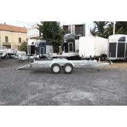 Porte voiture avec pente de 14 % pour chargement facilité