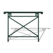 Bar3100a - Barrières urbaines en acier avec montants et croisillon carré 25x25mm - Urban'nt_4