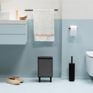 Brosse de toilettes et support Brabantia Profile Platinum - UGS483301 - Acier - Hygiène et praticité garanties_4